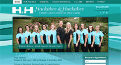 Desktop Screenshot of huckabeefamilydentistry.com